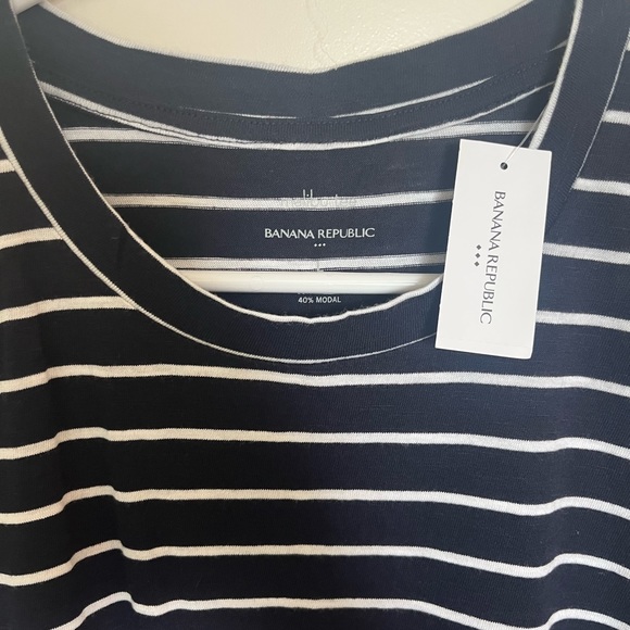 🚨 BNWT Banana Republic Sleeveless oversized T-Shirt. Women’s Large - Picture 5 of 6